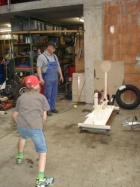 Mohrenkopfschleuderbau am 30.4.2011